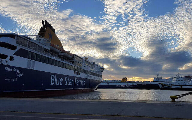 Delivery of Blue Star Delos